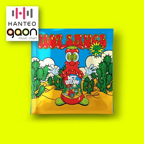 NCT Dream - Hot Sauce [Jewel Case Random ver.] (The 1st Album) [Pre Order] with Tracking, Extra Decorative Stickers, Photocards - Image 1