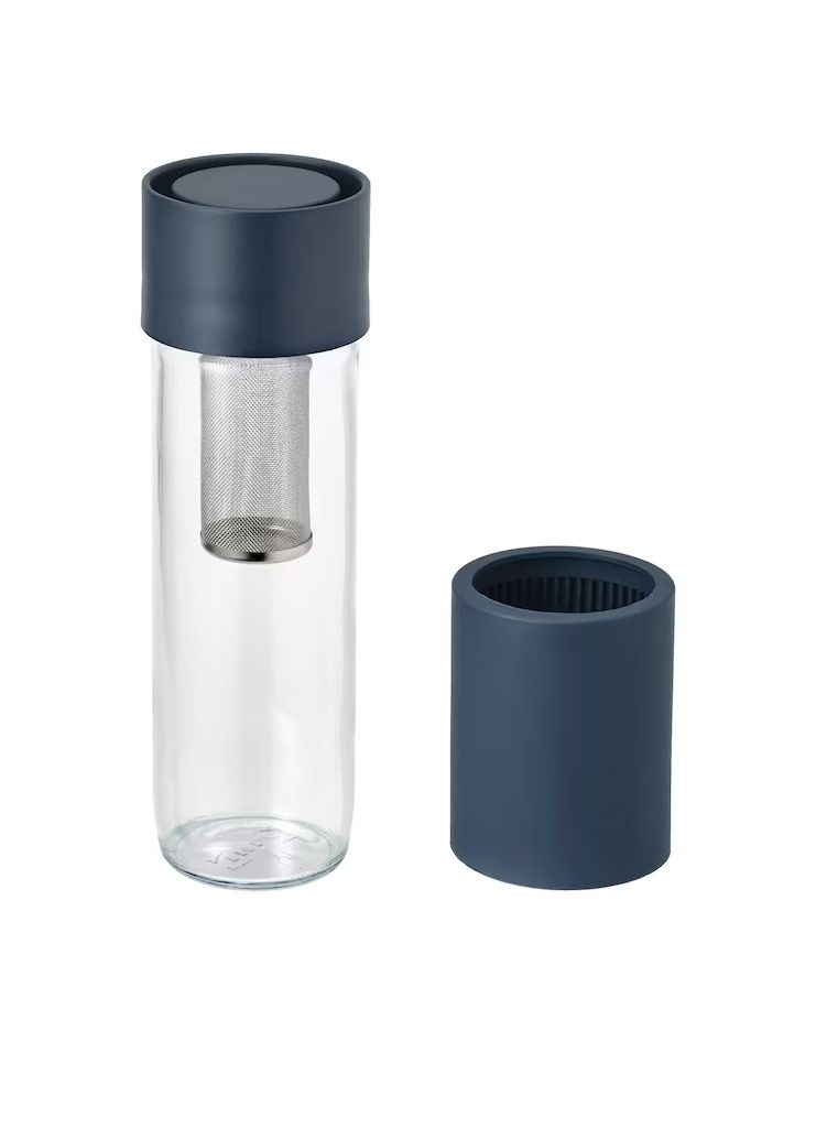 كوب سفر زجاج شفاف 0.5 لتر - Image 1