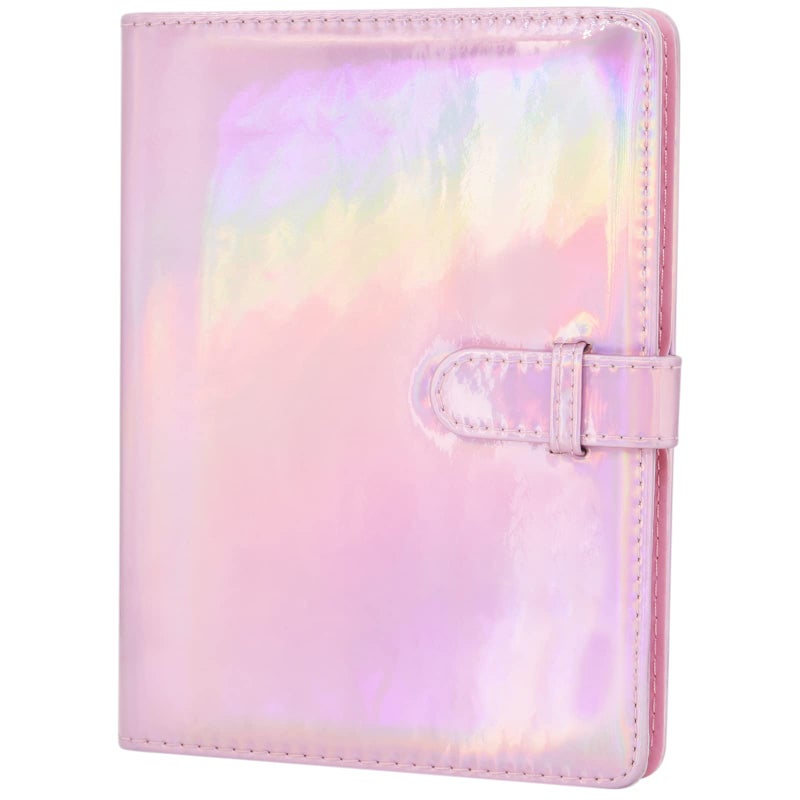 Hapeper 128 Pockets Photo Album Compatible with Fujifilm Instax Mini 12 11 9 8 90 70 40 Instant Camera Films and 2x3 Inch Photo Paper (Bright Pink)