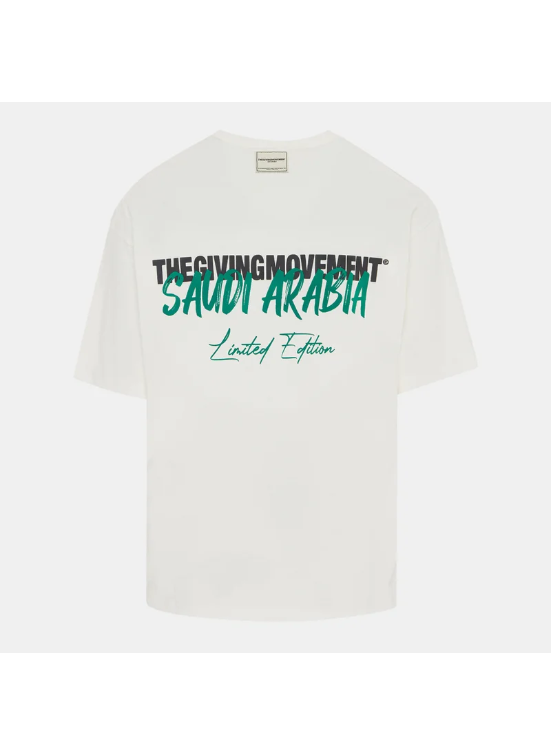 The Giving Movement Men's Saudi Print T-Shirt
