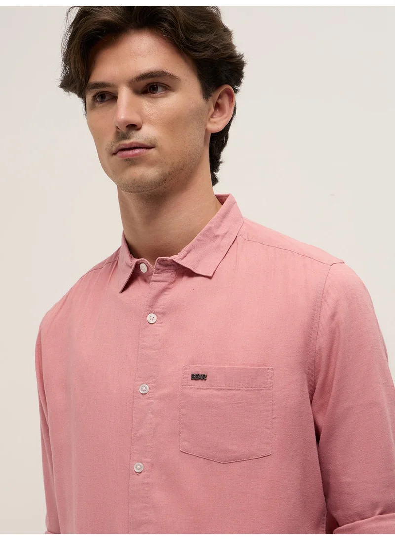 ذا بير هاوس قميص رجالي بأكمام طويلة – أساسي كلاسيكي مريح وأنيق للعمل أو السفر أو المناسبات الكاجوال