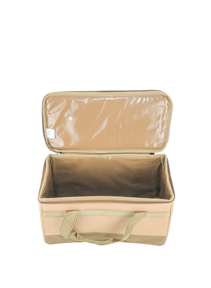 ALGHAFA ALGhafa,dera thermos bag, for trips, camping, kaki color, large size 45*25*42 cm  - Image 3