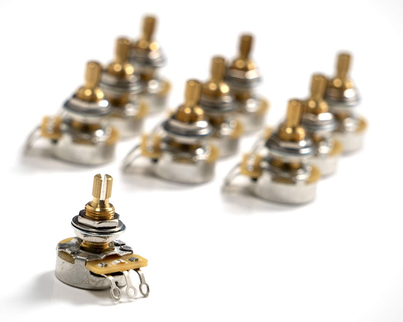 ToneShaper CTS Pot, 500k Audio, Long Split Shaft (10 Pack) - Image 5