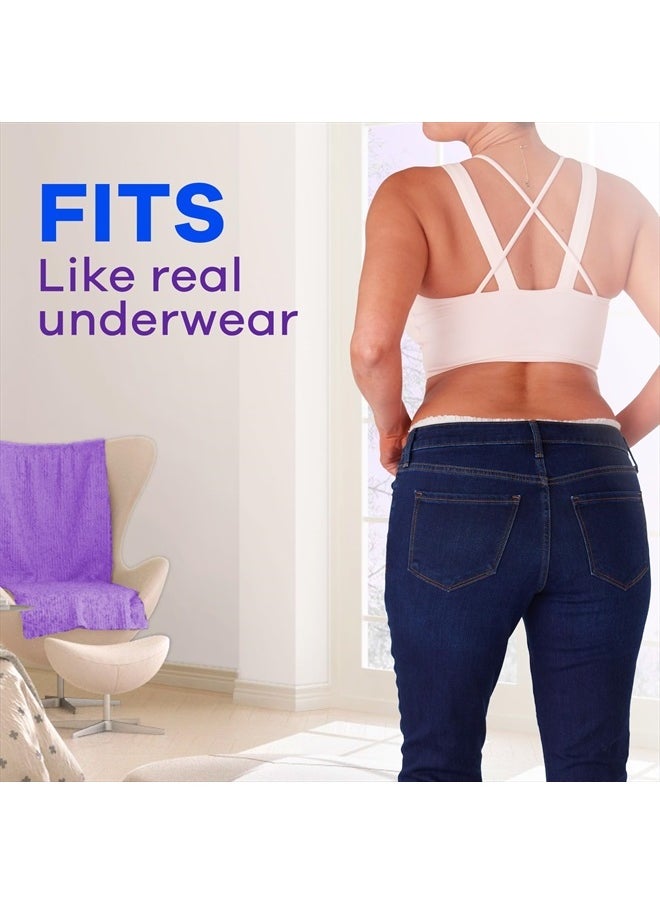 Always Discreet Adult Incontinence & Postpartum Underwear for Women, Maximum, Large, 17 Count (Packaging May Vary)  - Image 5