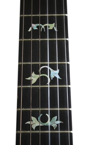 Inlaystickers Fretboard Markers Inlay Stickers Decals for Guitars - Winding Vine w/Bird - Image 2