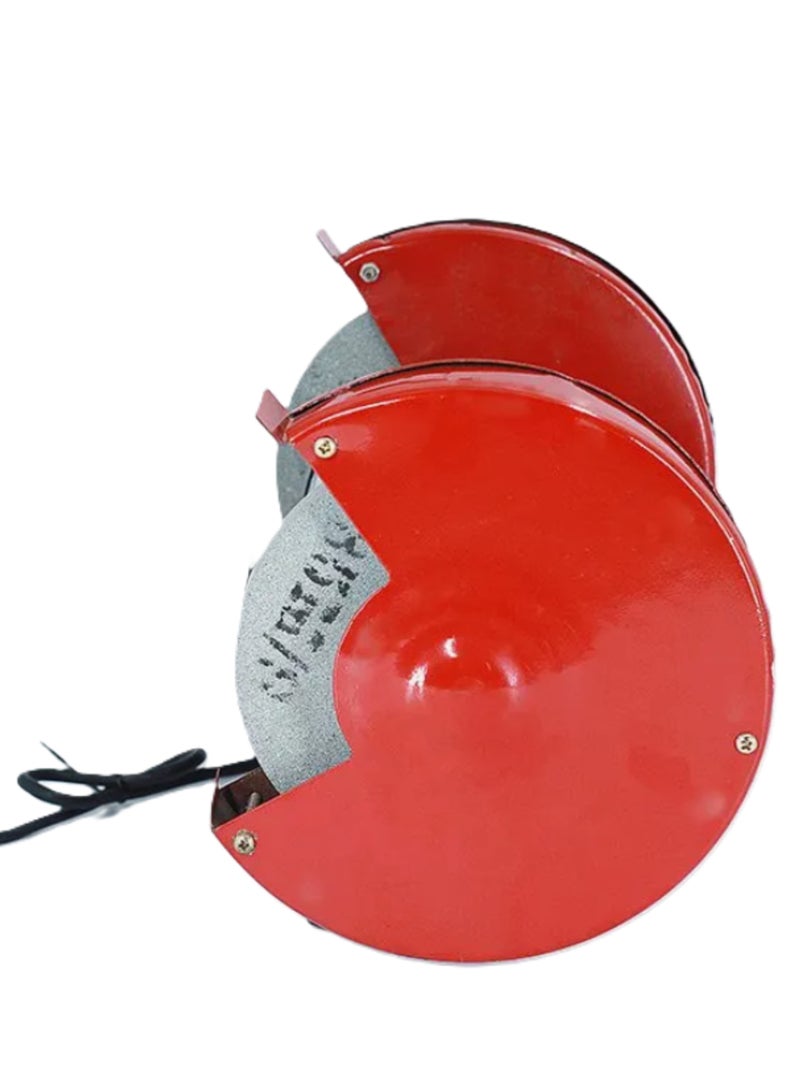makute 200mm Electric Bench Grinder, 550W, High-Speed 3000 RPM, Dual Grinding Wheels for Sharpening, Polishing & Rust Removal - 220-240V / 110V, SIST-200  - Image 3
