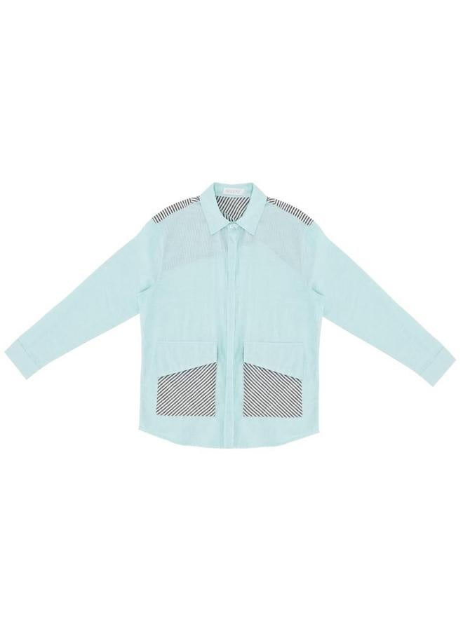 Selene Men Linen Casual Shirt with Pockets - Image 3