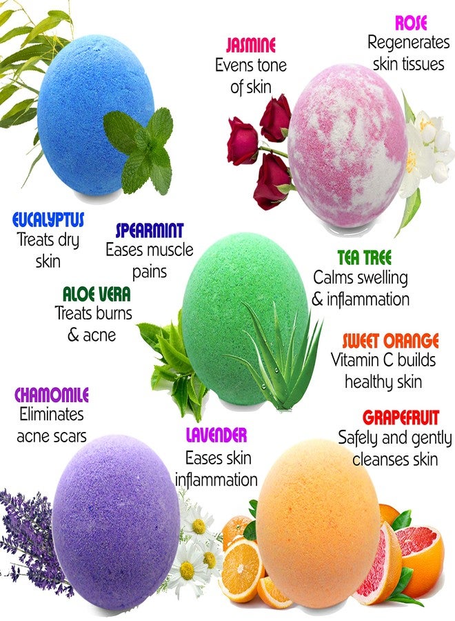 Purelis Relaxing Bath Bombs for Men & Women! 50 Wholesale Bath Bombs Individually Wrapped. Bulk Aromatherapy Essential Oil Bath Bombs for Adults Teens Kids! Bath Fizzies #1 Best Pampering Gifts for Women! - Image 2
