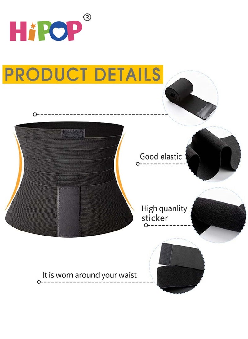 3m Adjustable Waist Trainer for Women, Sauna Bandage Slimming Belt for Lower Back Pain Relief, Body Shaping, and Fitness Support - view 3