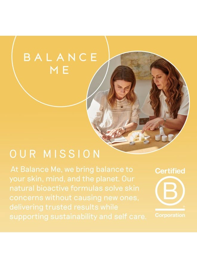 Balance Me AHA Glow Mask – With Glycolic Acid – Brighten, Plump and Purify – Triple-Action Exfoliation – Youthful Radiance – For All Skin Types – Natural, Vegan & Cruelty Free – Made in UK – 50ml - Image 5