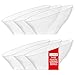 bUCLA 54 OZ Clear Plastic Serving Bowls 12 Pack Angled Serving Bowls Disposable for ChipCandy Party Table Salad and Fruit - Image 1