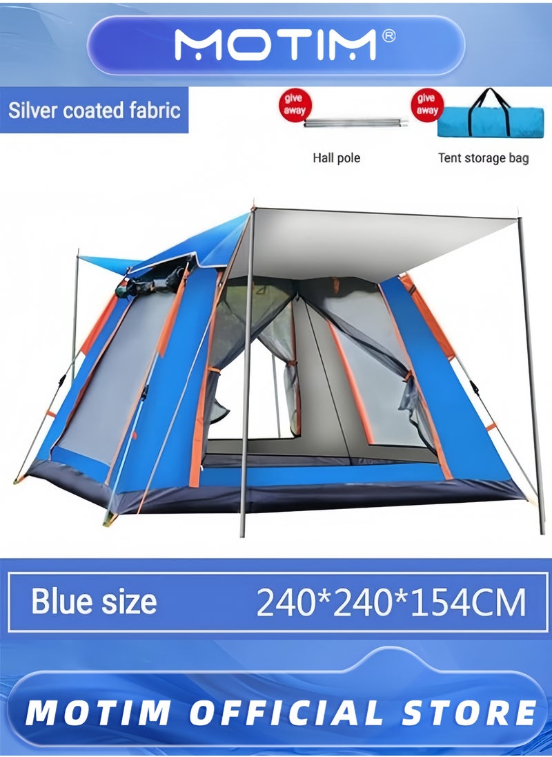 Motim Camping Tent 5-8 Person Family Tent Instant Easy Set up Tent with Carry Bag Waterproof Windproof Pop Up Tent for Camping Hiking Mountaineering  - Image 4