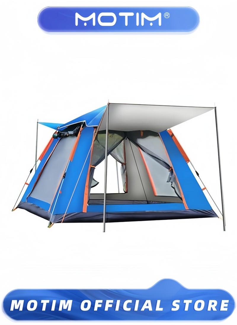 Motim Camping Tent 5-8 Person Family Tent Instant Easy Set up Tent with Carry Bag Waterproof Windproof Pop Up Tent for Camping Hiking Mountaineering  - Image 1