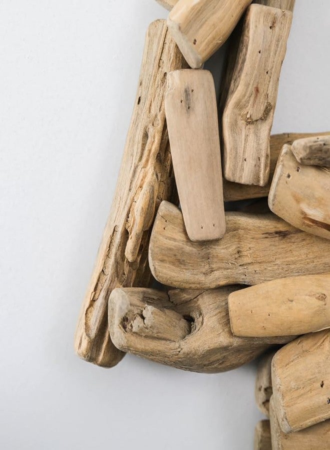 Rosojodg 20 قطعة من قطع الخشب الطبيعي driftwood شرائح الأغصان عصي الحرف الزخرفية للشاطئ لتزيين DIY، زينة ذات طابع شاطئي، زفاف، زينة العطلات واللوازم الفنية عصي الحرف - Image 4