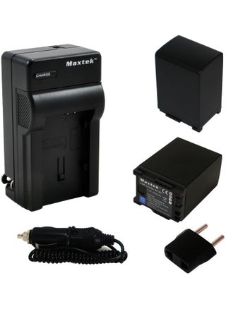 Maxtek 2 Pack 45 Hours Bp827 LiIon Rechargeable Batteries And Pocket Travel AcDc Wall Charger With Car Adapter  Us To European Plug For Canon Bp827 And Canon Vixia Hf20 Hf21 Hf200 Hf G10 - pzsku/ZEFDADCC36B8B683D3131Z/45/1747233553/28f84b1b-dd5d-4505-aa8d-a79418cf53bd