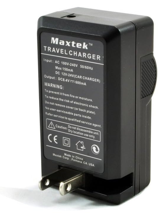 Maxtek 2 Pack 45 Hours Bp827 LiIon Rechargeable Batteries And Pocket Travel AcDc Wall Charger With Car Adapter  Us To European Plug For Canon Bp827 And Canon Vixia Hf20 Hf21 Hf200 Hf G10