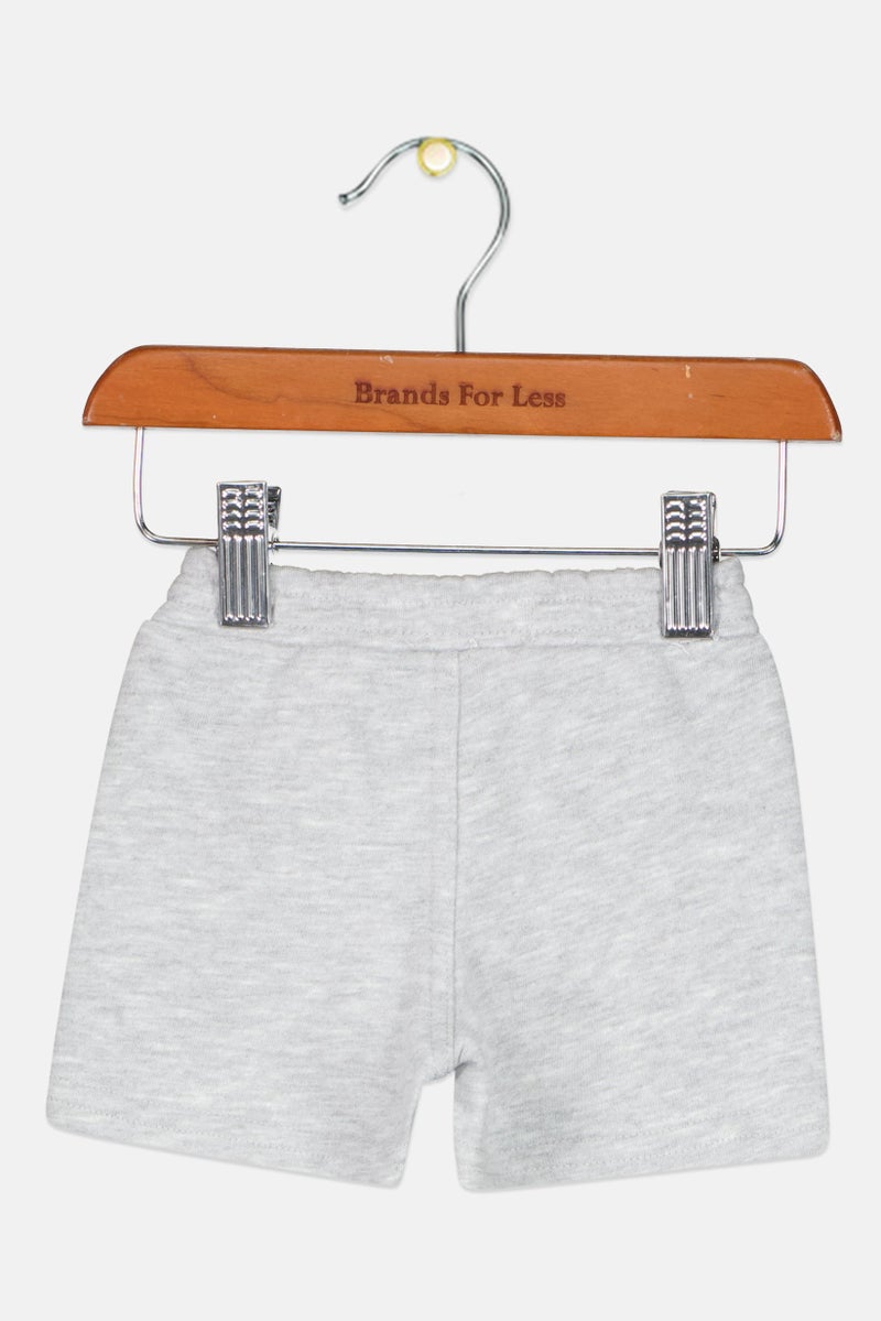 Levi's Toddlers Boy Brand Logo Basic Shorts, Grey - Image 2