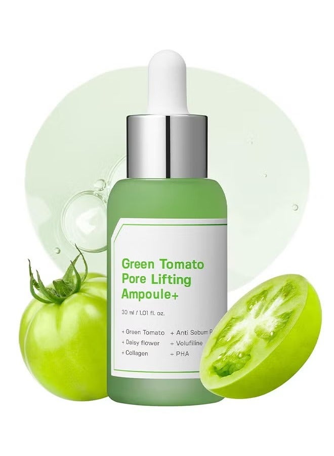 SUNGBOON EDITOR Green Tomato Pore Lifting Ampoule, Pore Tightening Serum, 30ML - Image 1