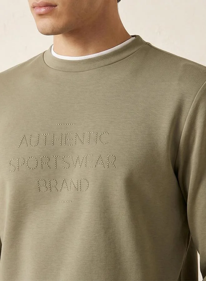 Kappa BEIGE KAPPA MEN SWEATSHIRT for Men | Best Price UAE