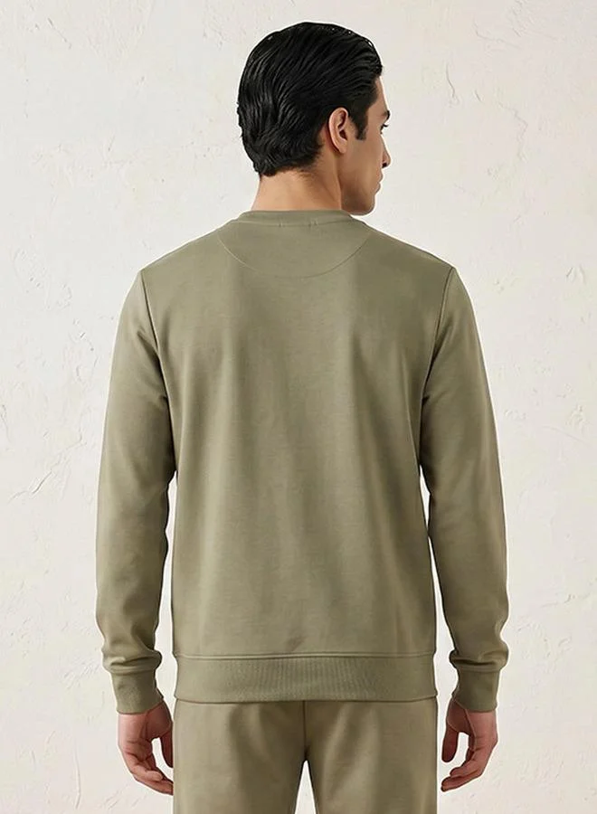 Kappa BEIGE KAPPA MEN SWEATSHIRT for Men | Best Price UAE