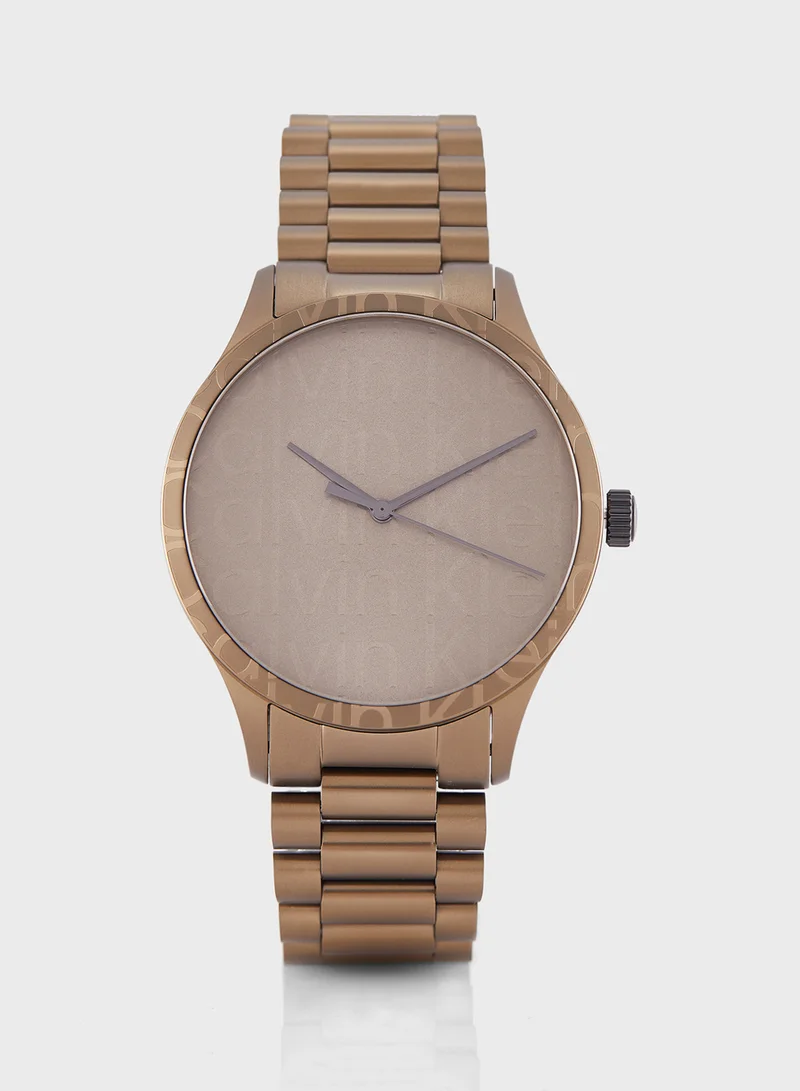 كالفن كلاين Ionic Plated Khaki Steel & Lse