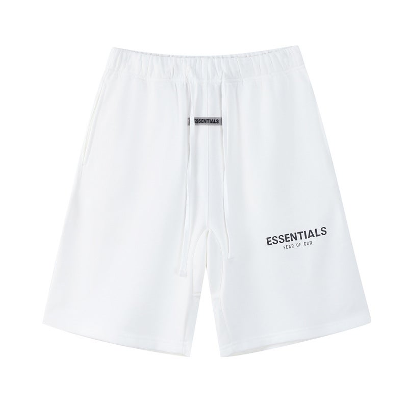 2022 Summer Fear Of God Fogess Shorts Drawstring Men And Women Couple Loose Shorts Casual - Image 5