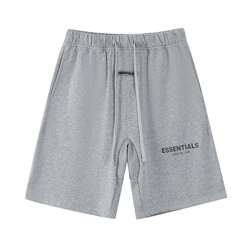 2022 Summer Fear Of God Fogess Shorts Drawstring Men And Women Couple Loose Shorts Casual - Image 4