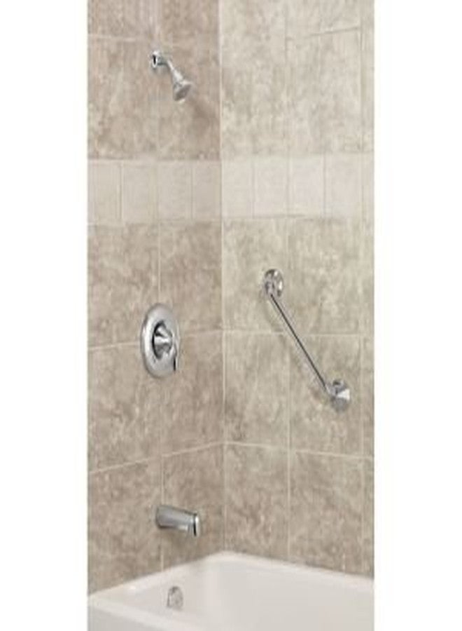 Moen YG2818ORB Bathroom Safety 18-Inch Stainless Steel Transitional Bathroom Grab Bar, Oil-Rubbed Bronze - Image 2