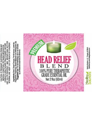 Head Relief Blend Essential Oil - 100% Pure Therapeutic Grade - 60Ml - Aromatherapy Essential Oils - Aromatherapy Oil - Therapeutic Grade Essential Oil - pzsku/ZEFDB233188923F40C5E6Z/45/_/1734437793/41ffc402-598a-4aaf-a611-50b53c9fbc17