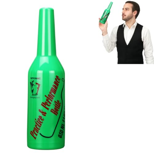 THW® Bartender Practice & Performance Bottle, Green - Image 1