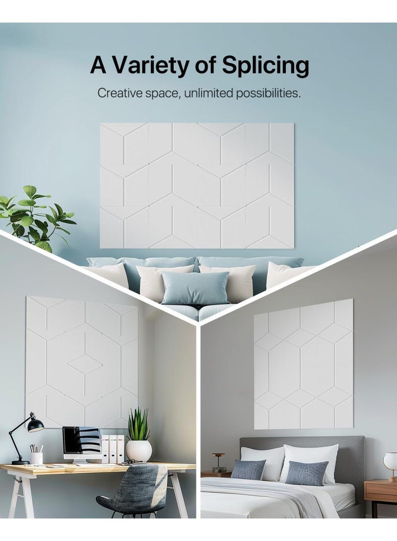 Acoustic Panels Sound Absorbing,Soundproof Wall Panels Self Adhesive Sound Proof Foam Panels for Walls, 12 Pack Y-Line High Density Acoustic Wall Panels  - Image 4