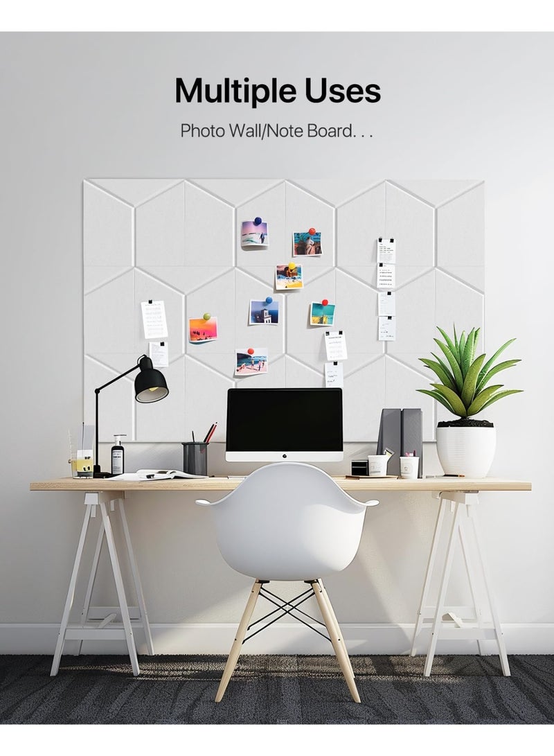 Acoustic Panels Sound Absorbing,Soundproof Wall Panels Self Adhesive Sound Proof Foam Panels for Walls, 12 Pack Y-Line High Density Acoustic Wall Panels  - Image 3