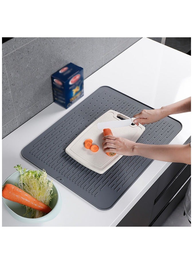 Silicone Dish Drying Mats Drying Mat for kitchen Counter  - Image 3