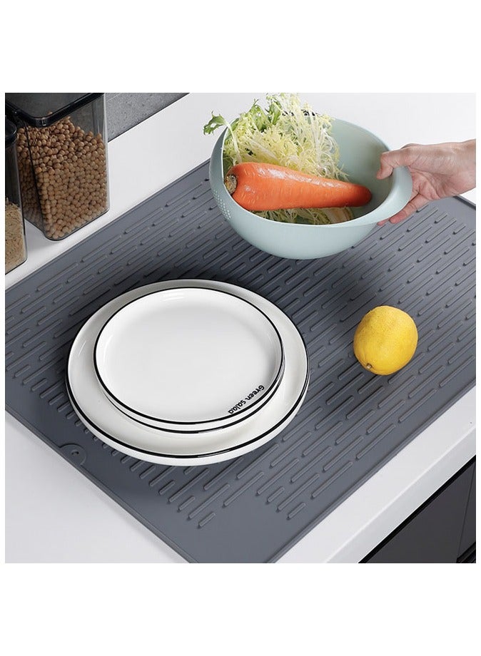 Silicone Dish Drying Mats Drying Mat for kitchen Counter  - Image 5