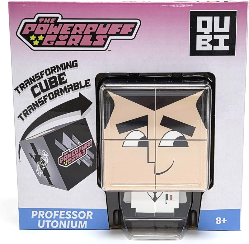 Qubi The Powerpuff Girls Professor Utonium Transforming Cube Figure (14 cm) - Image 1