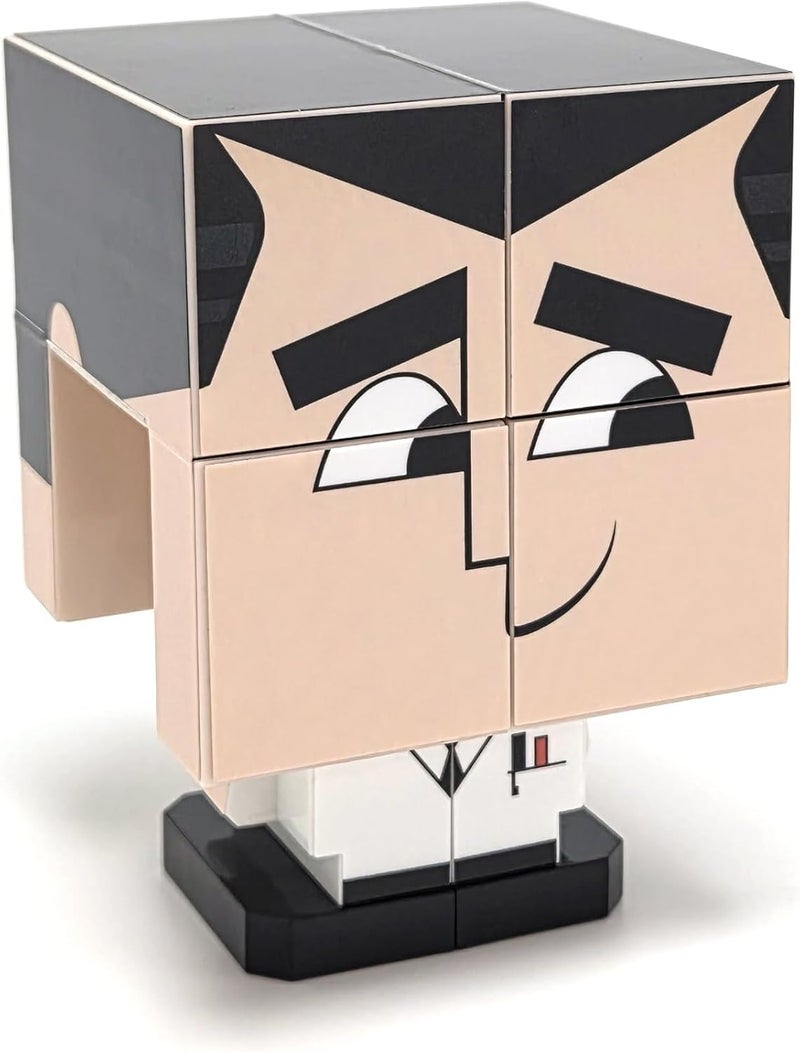 Qubi The Powerpuff Girls Professor Utonium Transforming Cube Figure (14 cm) - Image 3
