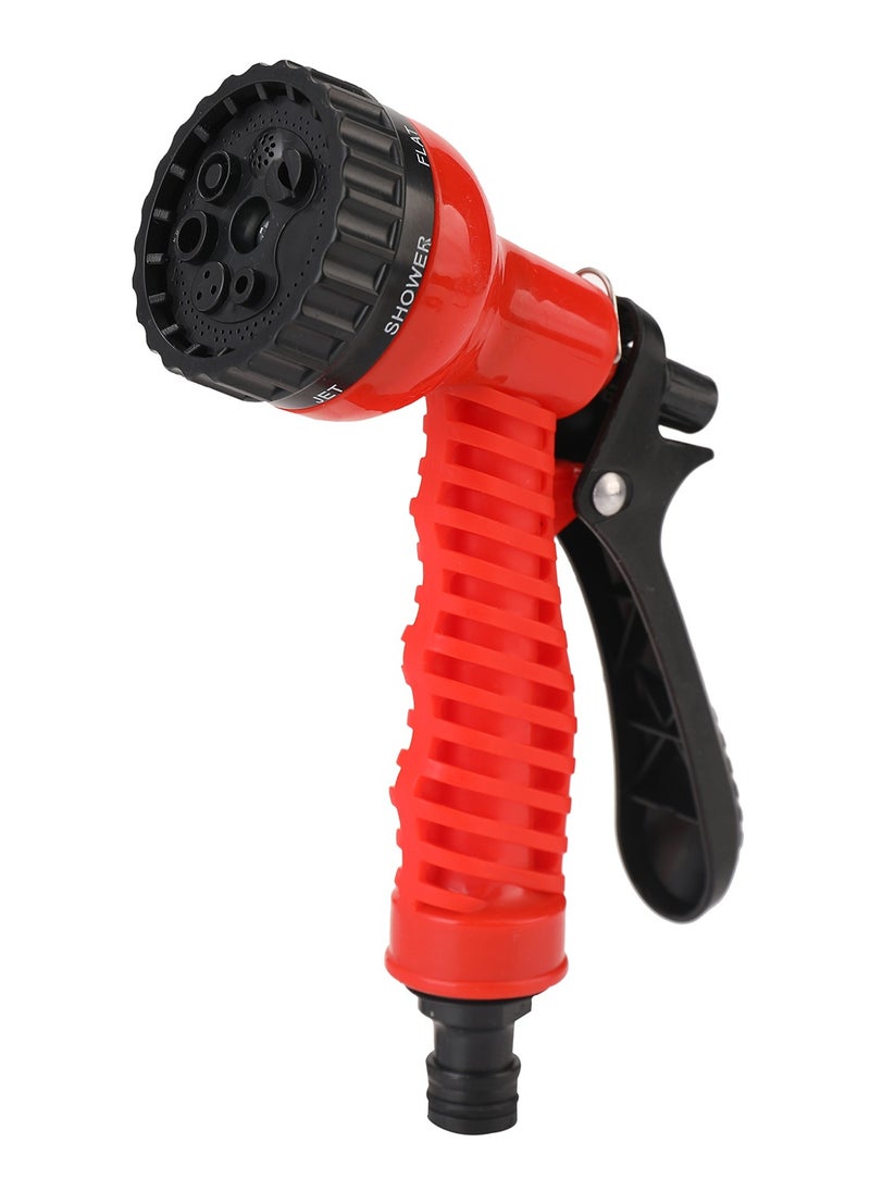 LAWAZIM Garden Hose Nozzle | Eacam Water Spray Gun Copper Nozzle Garden | with Hose Pipe for Garden Hose for Watering Plants Washing Cars | White Joint Plumping Fitting  - Image 1