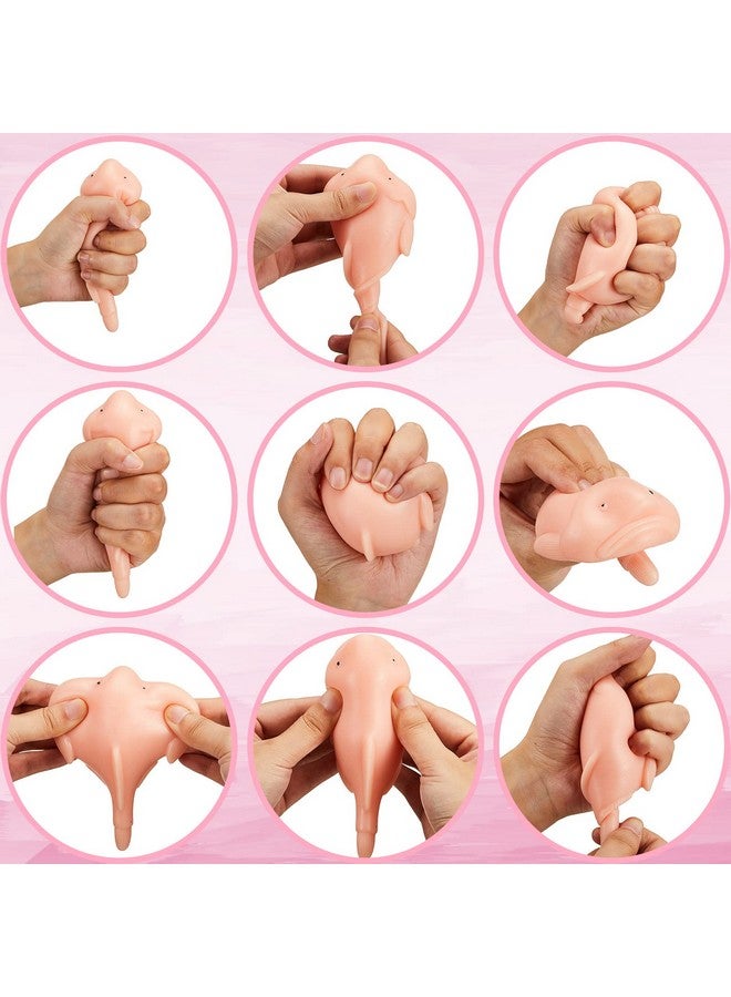 Lewtemi 3 Pcs Blobfish Toys Stress Relief Gifts For Adults Party Favor Gifts Cute Animals Funny Squeeze Blobfish For Anxiety Relief Women Men(Blobfish) - Image 4