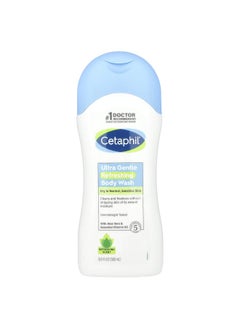Cetaphil Cetaphil, Ultra Gentle Refreshing Body Wash, Refreshing Scent, 16.9 fl oz (500 ml)  - Image 1
