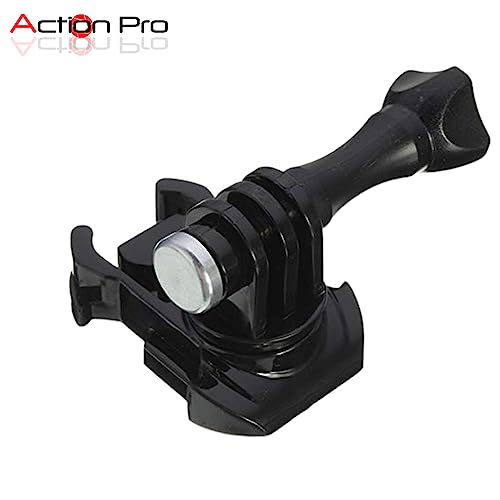 Action Pro 360 Degree Rotatable J-Hook Buckle Base Vertical Surface Mount Adapter Compatible with GoPro-13/12/11/10/9/8/7/6/5/4/3+/3/DJI/Insta-360/Yi/SJCAM & Other Action Cameras - Image 4