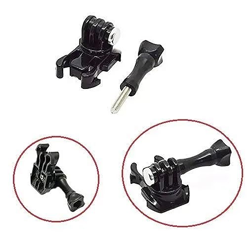 Action Pro 360 Degree Rotatable J-Hook Buckle Base Vertical Surface Mount Adapter Compatible with GoPro-13/12/11/10/9/8/7/6/5/4/3+/3/DJI/Insta-360/Yi/SJCAM & Other Action Cameras - Image 5