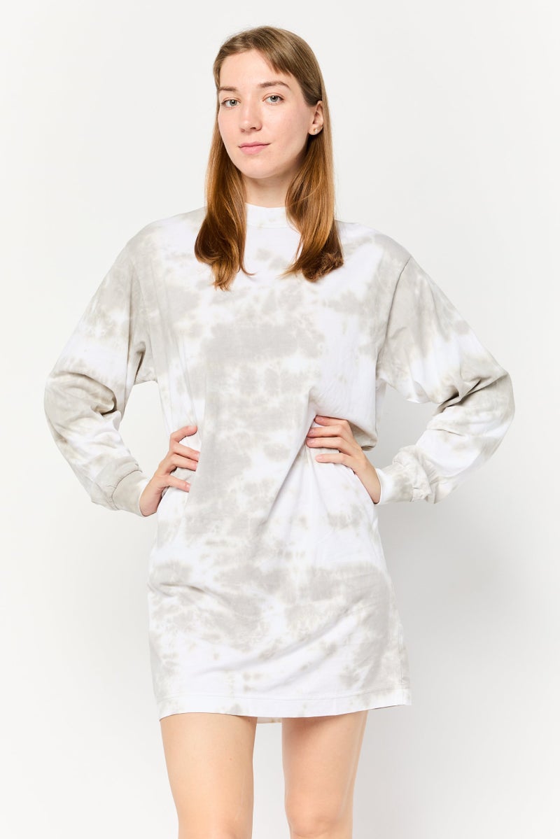 Weekday Women Tie Dye Sweater Dress, Multicolor - Image 1