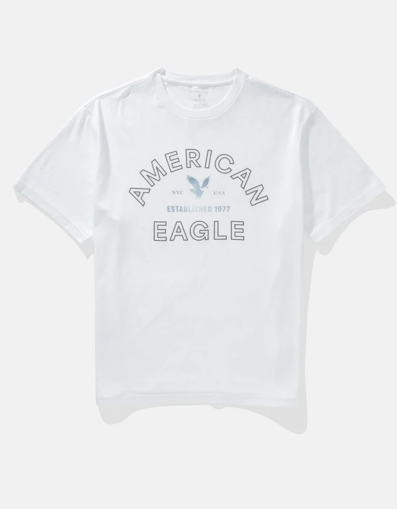 American Eagle  AE Logo Graphic T-Shirt for Men | Best Price UAE