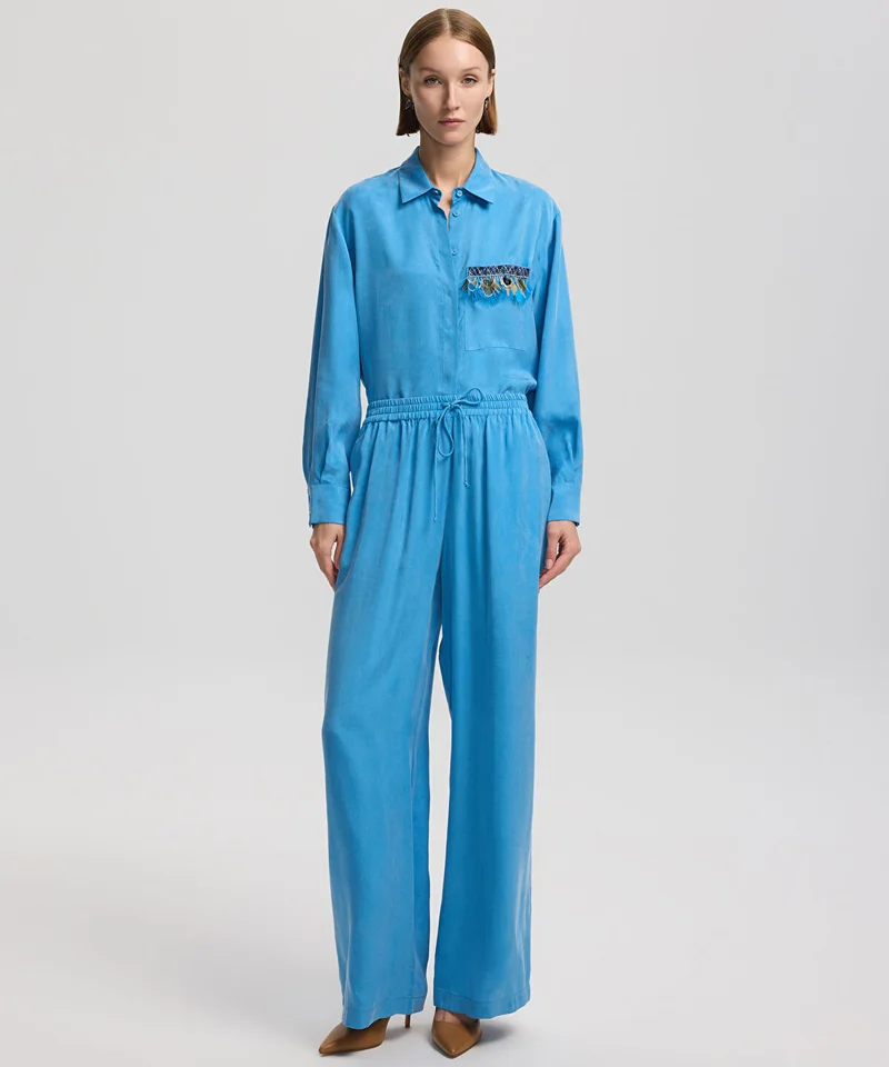 Ipekyol Wide-Leg Trousers With Drawstring
