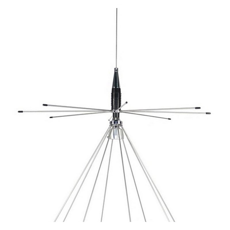 TramÂ® 300-Watt/200 Watt Broad-Band Scanner 25 MHz to 1,300 MHz Super Discone Stainless Steel Base Antenna with Added CB Transmit Bands - Image 3