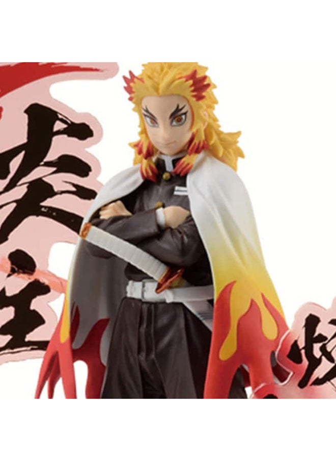 Banpresto Banpresto Demon Slayer: Kimetsu No Yaiba Figure A:Kyojuro Rengoku Statue  - Image 2