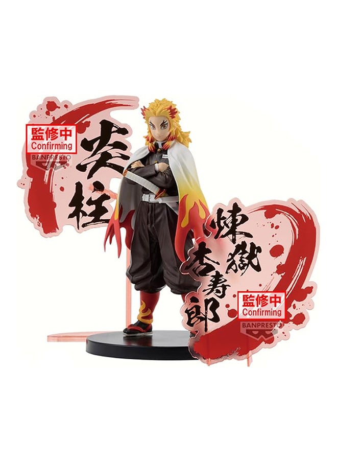 Banpresto Banpresto Demon Slayer: Kimetsu No Yaiba Figure A:Kyojuro Rengoku Statue  - Image 3