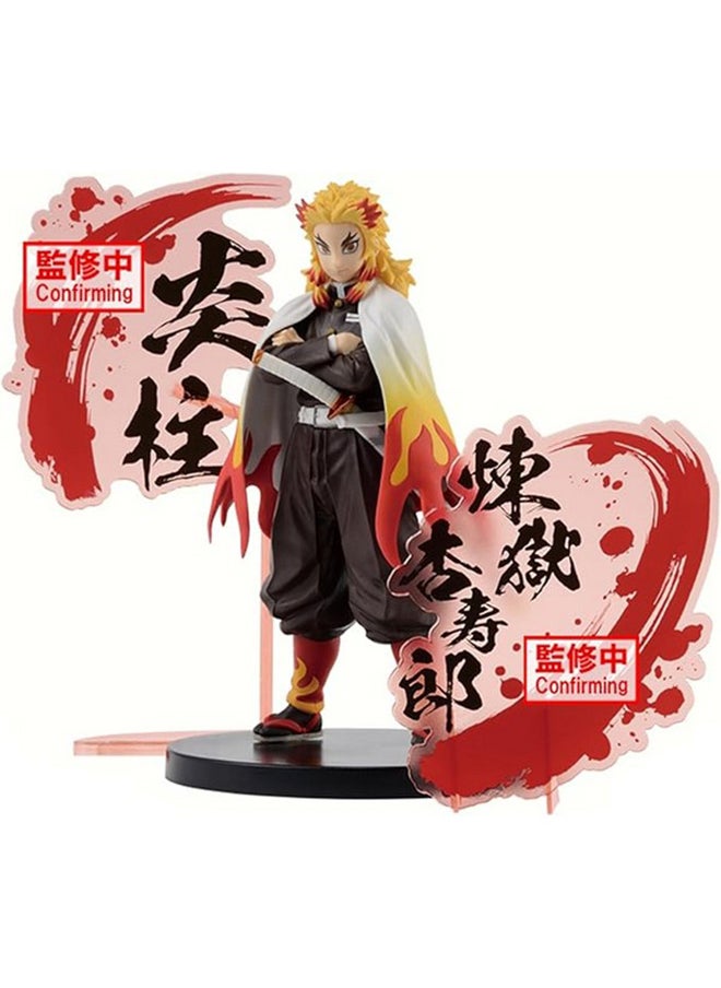 Banpresto Banpresto Demon Slayer: Kimetsu No Yaiba Figure A:Kyojuro Rengoku Statue  - Image 1