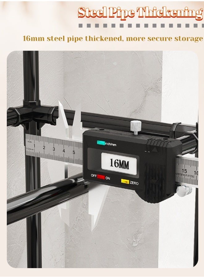 3 - Tier Over The Toilet Storage Rack - High Capacity Bathroom Space Saving Organizer Stand - Image 5