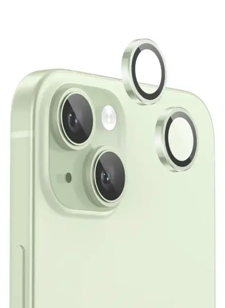 هيكسابيكس واقيات عدسة الكاميرا للايفون 15 اخضر - Image 1